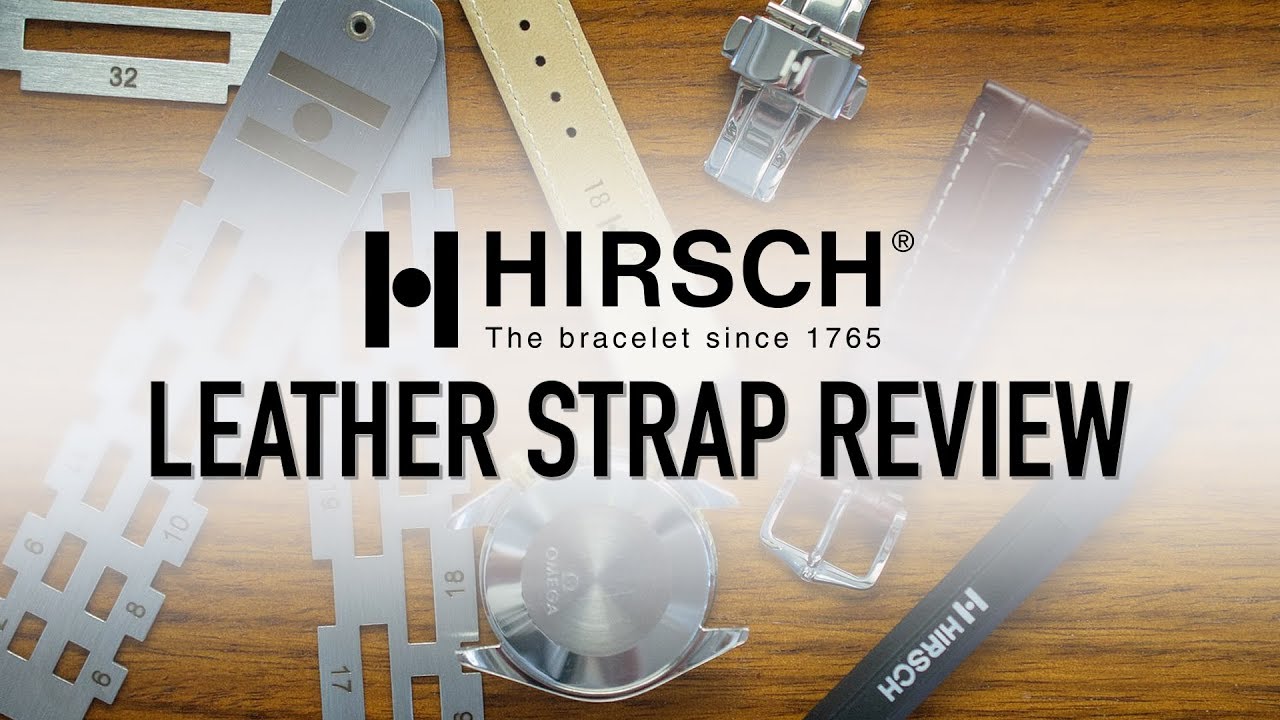 Hirsch Leather Straps - Liberty, Ranger, Buffalo, Performance, James, Arne, Rebel