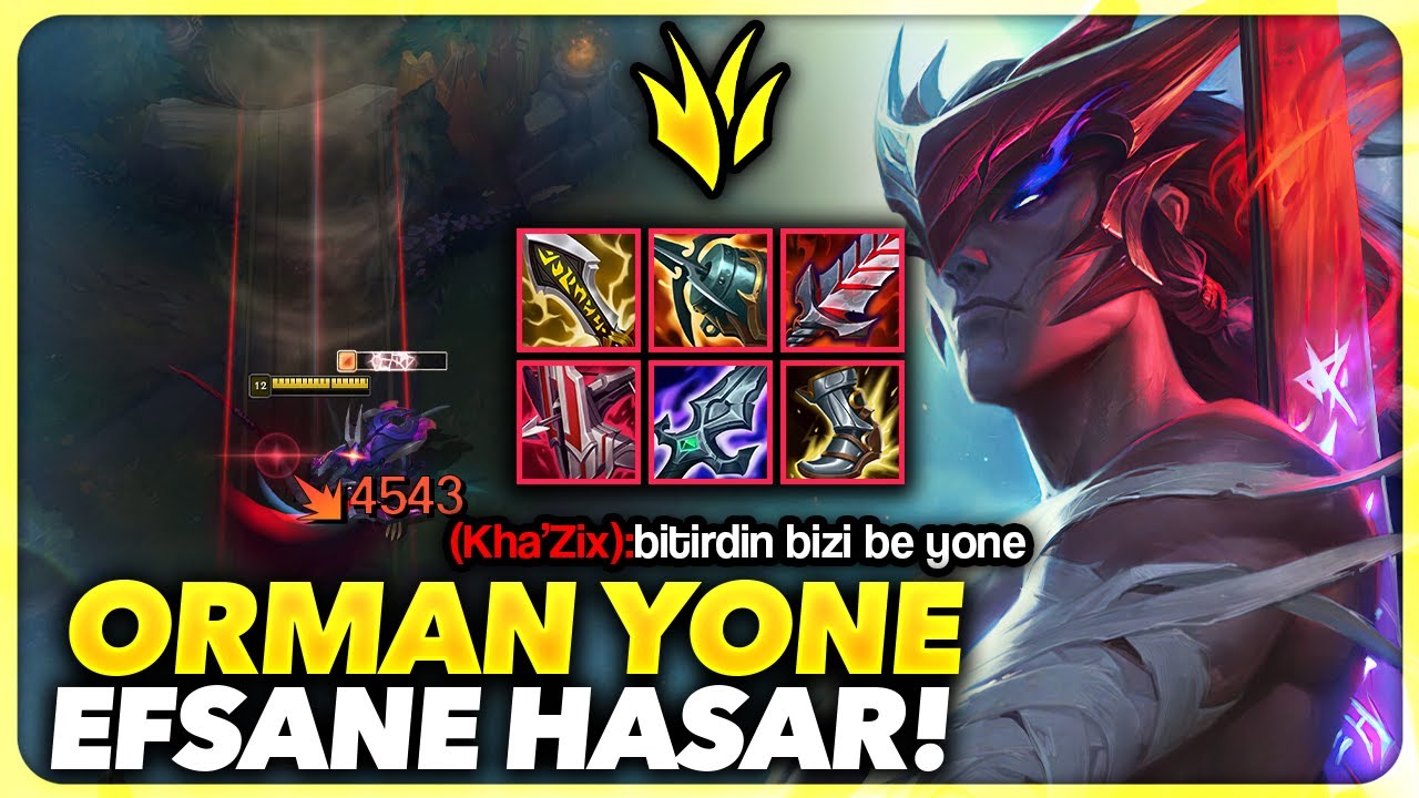ACAYİP KEYİFLİ BİR MAÇ !! JUNGLE YONE OYNADIM !! CAN ÇALMA BUİLD !! | Ogün Demirci