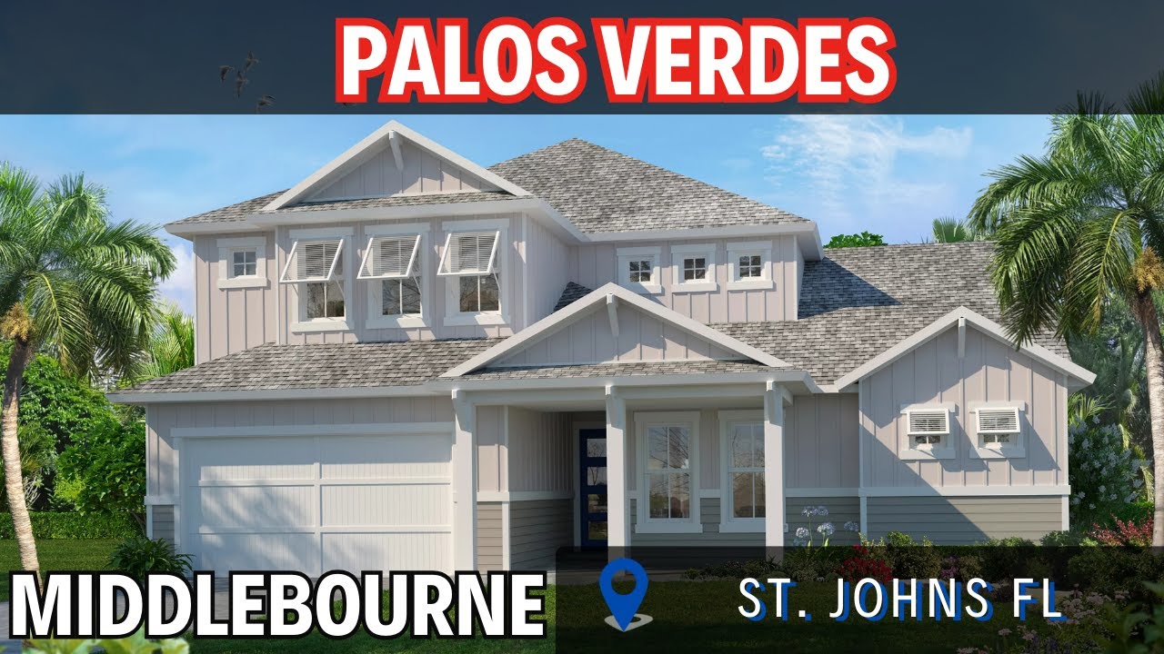 New Construction House Tour In St. Johns County | Middlebourne Move In Ready