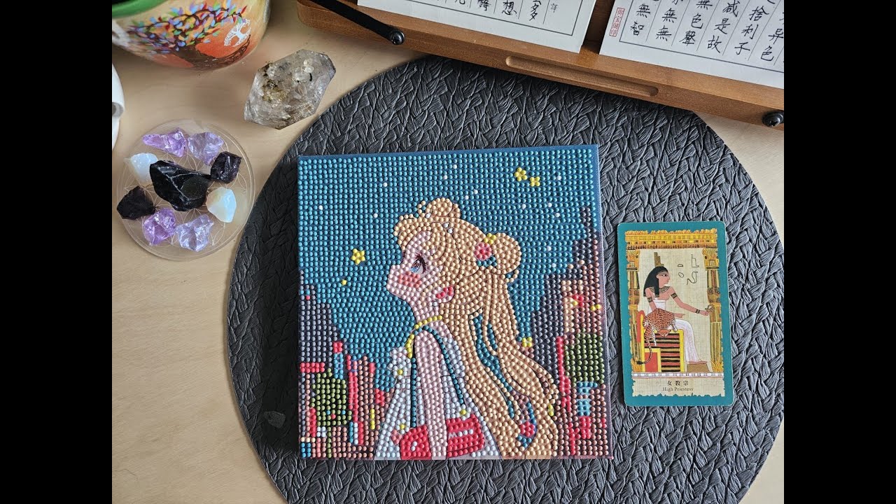 Inner Voice｜內在聲音｜Sailor Moon × The High Priestess｜Healing Music｜月野兔 ×塔羅牌女祭師｜鑽石畫靜心日常｜靜心の療癒