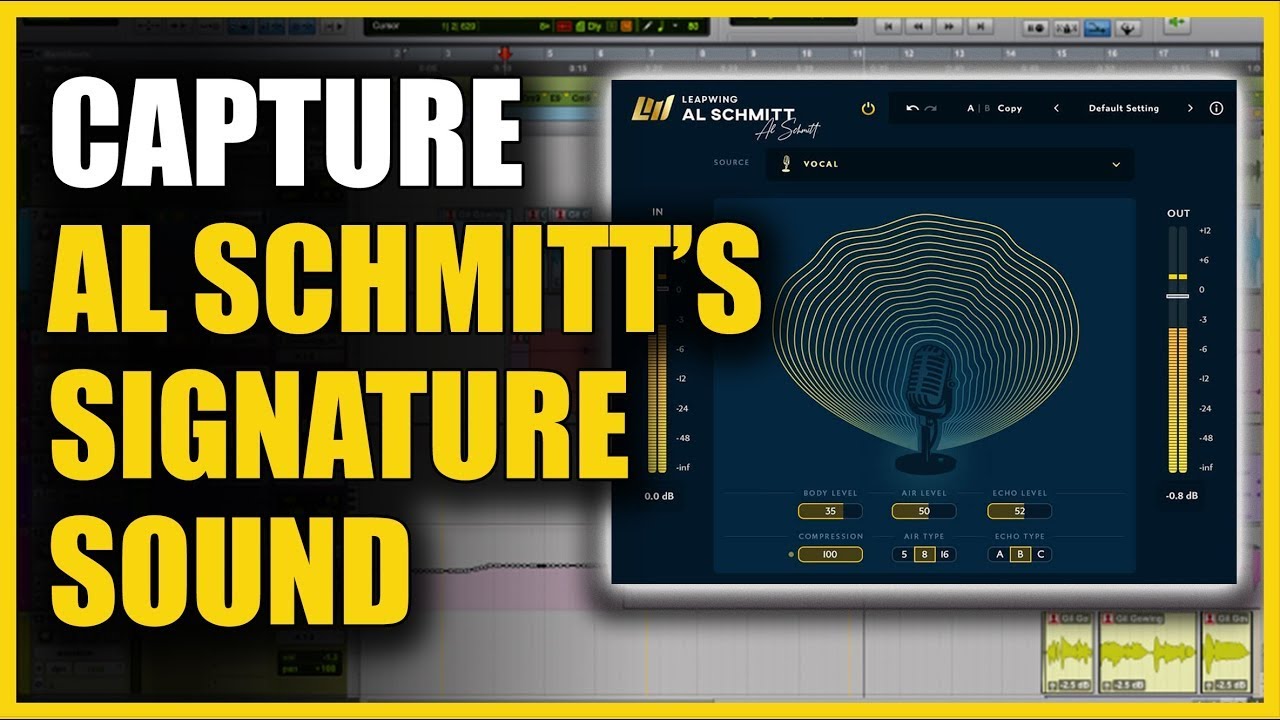 Capture Al Schmitt's Legendary Sound with Leapwing’s Al Schmitt Signature Plugin!