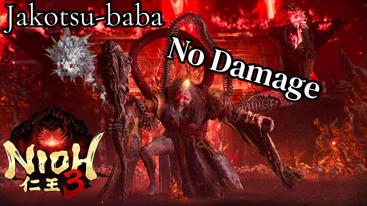 Nioh 3 (Jakotsu-Baba/No Damage Boss Fight) #koeitecmo #nioh3 #gaming