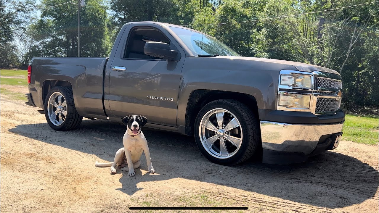 Installing an IHC 4/7 lowering kit on a 2014 Chevy Silverado 1500…