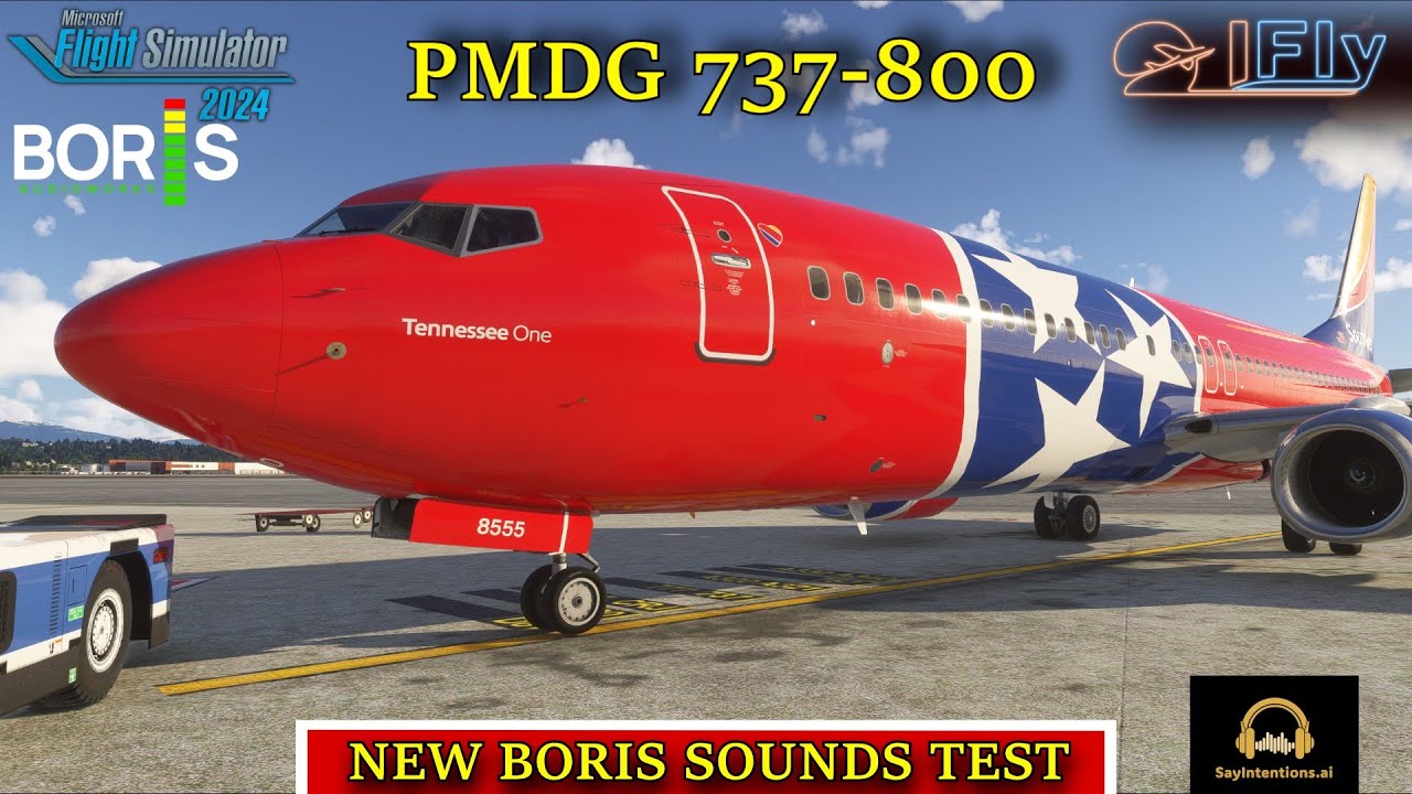 MSFS24 | PMDG 738 | NEW BORIS SOUNDS | CYVR/KLAX | #msfs2024 #sayintentions