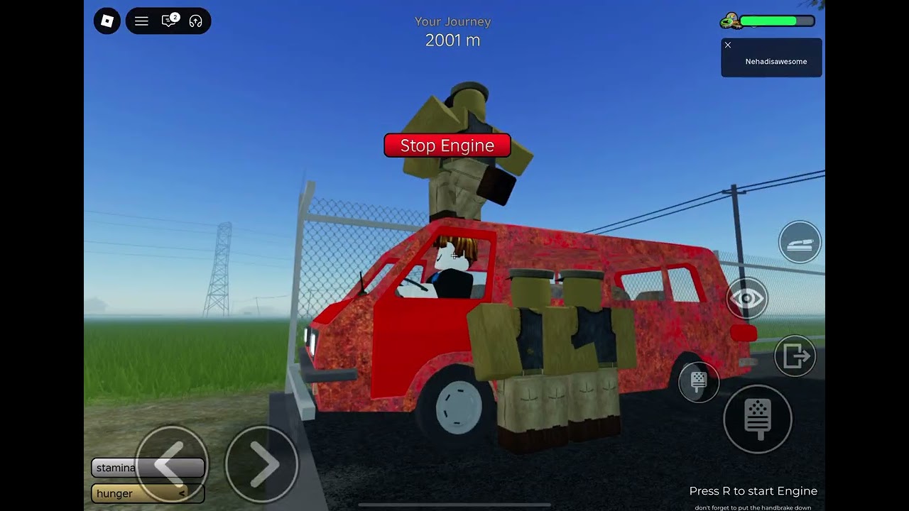 The Zombies Attacked Onto The Red Van And Then It Exploded