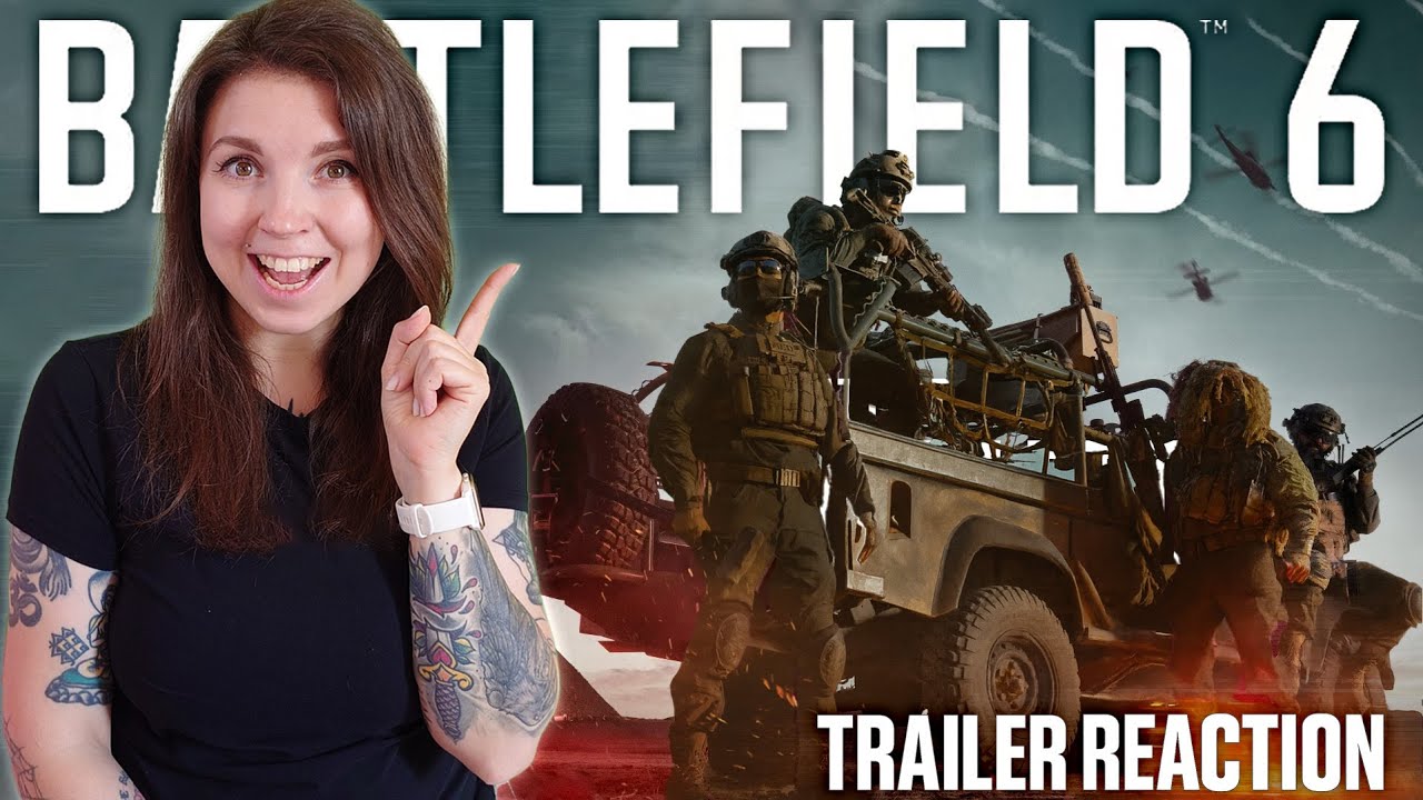 Battlefield 6 Multiplayer Reveal Trailer LIVE REACTION!