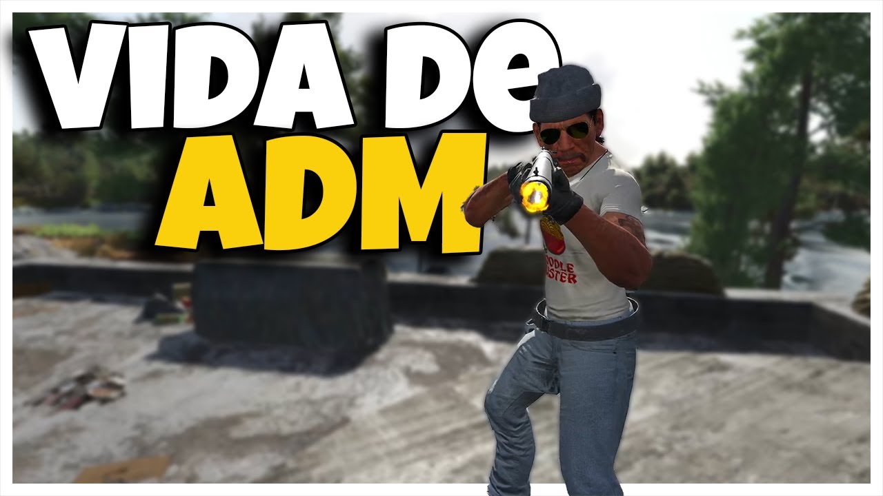SCUM - NÃO CONFIE EM BR ( VIDA DE ADM )