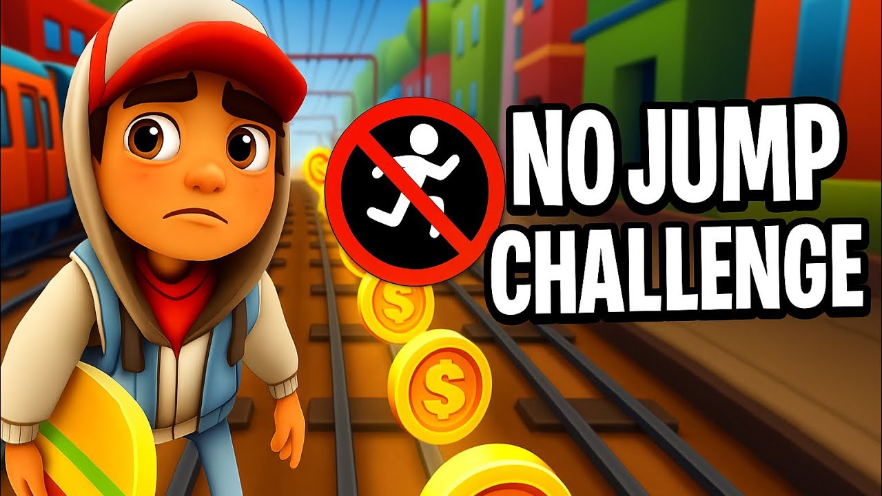 Subway Surfers, но ты не можешь прыгать 😱 | Забавный вызов!» iOS android subway surfer новое обно...