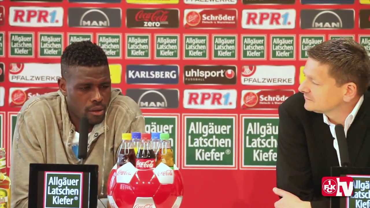 Pressekonferenz vor dem Spiel in Cottbus