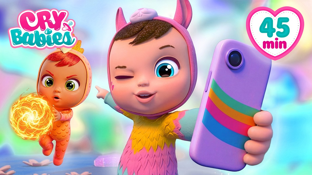 A Lena é uma estrela do YouTube! 📷 Cry Babies em português | Episódios Completos | Desenho Animado