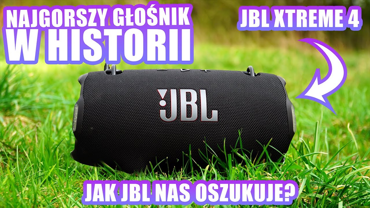 JBL XTREME 4 - JEST CORAZ GORZEJ... Test, Recenzja