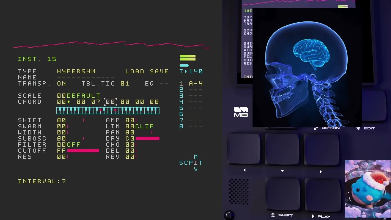 CHORD STUFF - Videos For No One (Dirtywave M8)