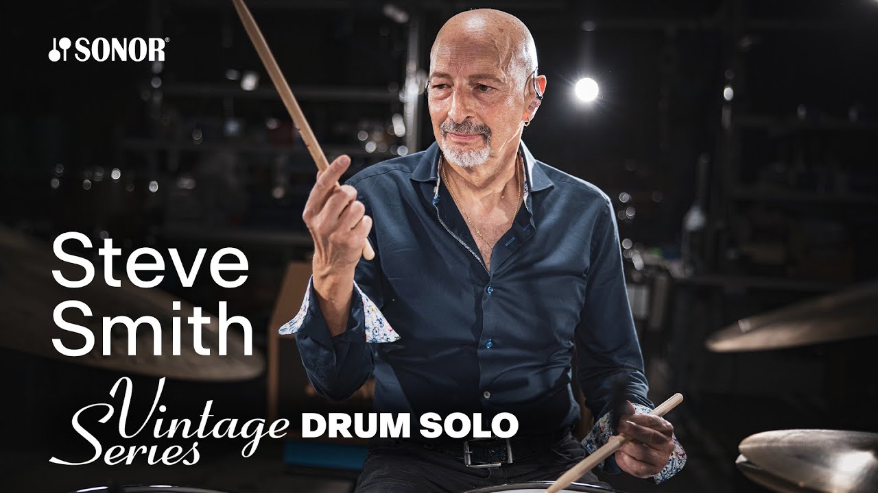 SONOR Artist Family: Steve Smith – Drum Solo