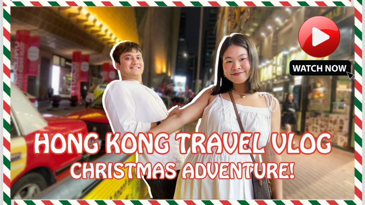 Hongkong in December🇭🇰 Best time to Experience Christmas Festive Streets🎄PART-