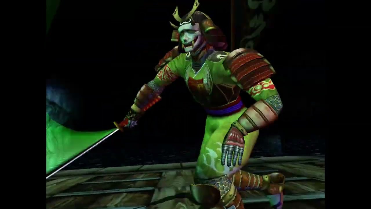 SOUL CALIBUR -- YOSHIMITSU (Kata) #soulcalibur #vintagegaming #shorts