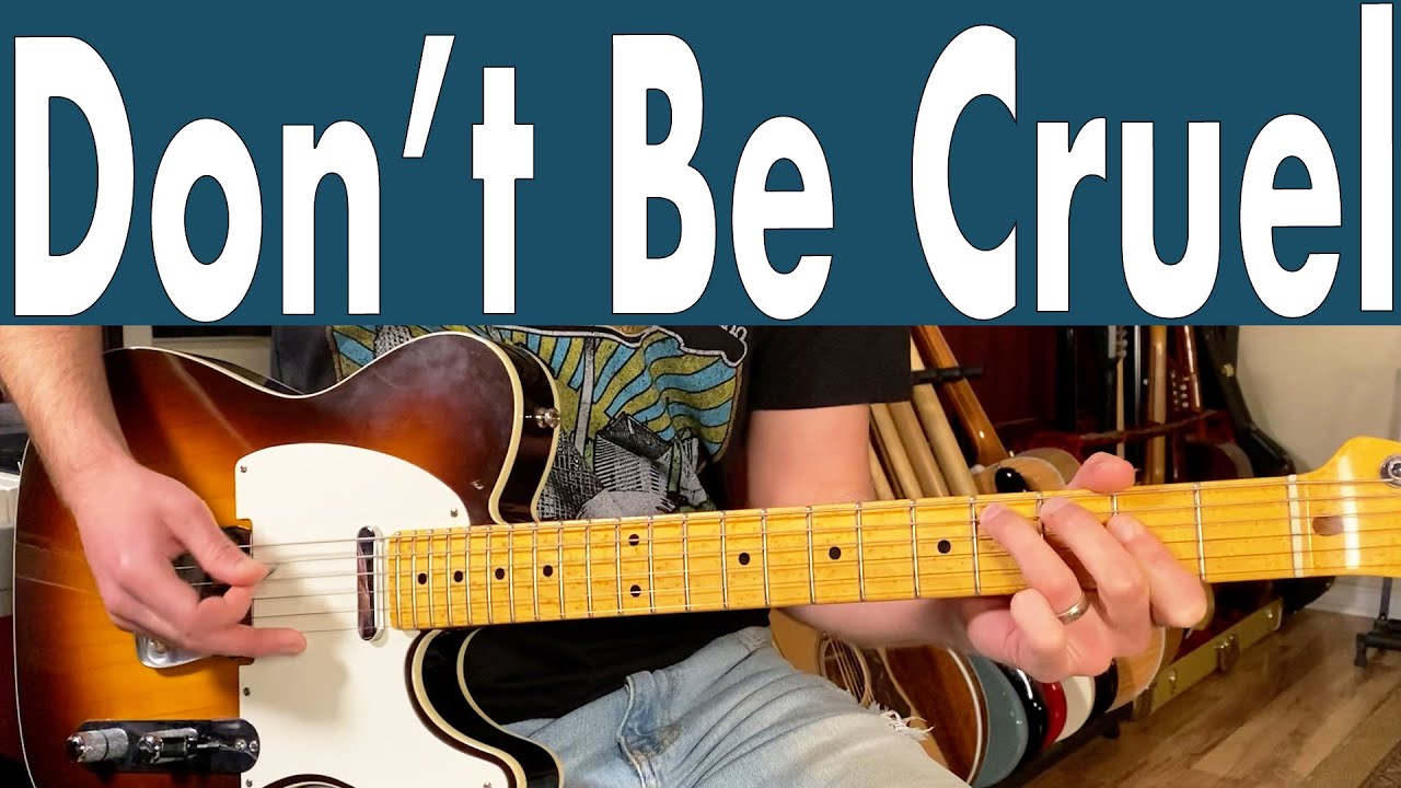 How To Play Don't Be Cruel On Guitar | Elvis Presley Guitar Lesson + Tutorial