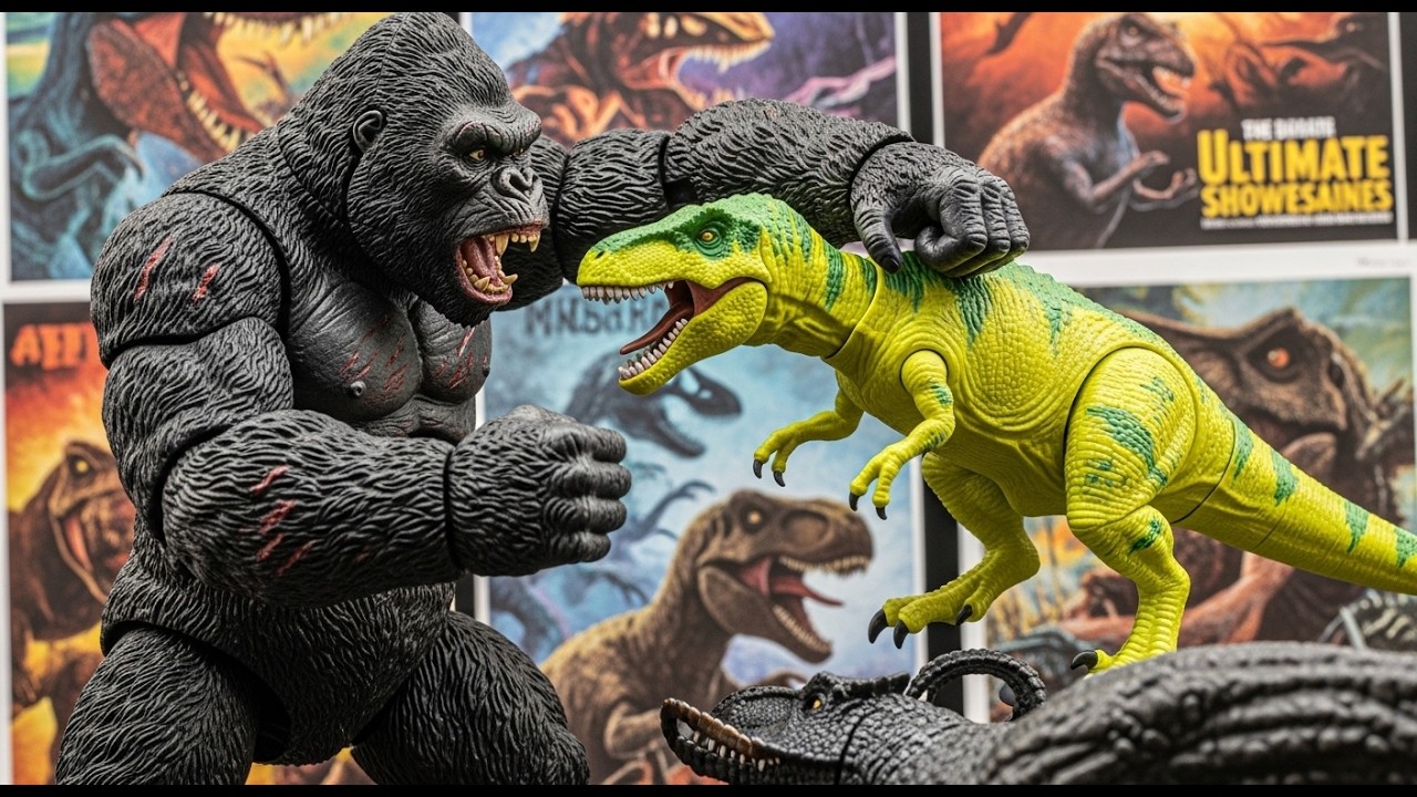 Primal Fury: Dinosaur vs Kingkong Attack Compilation ASMR