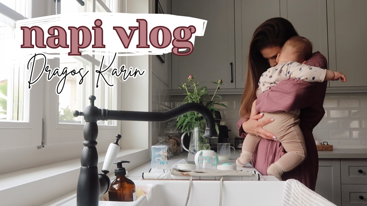 VLOG: mi van velünk mostanában // keresztelő, fotózás & angol muffin│Karin Dragos
