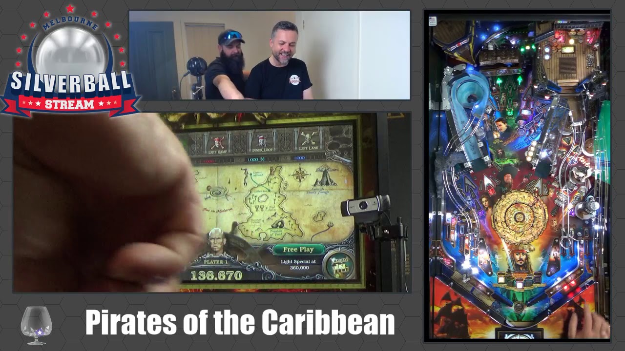 Pirates of the Caribbean by Jersey Jack Pinball gameplay