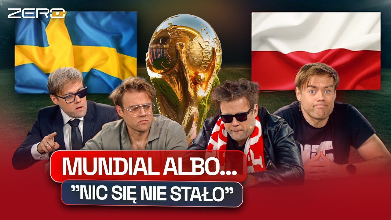 BRAUN, MUNIEK, BORUC, BOREK I BĄBOL. SZWECJA - POLSKA WALKA O MUNDIAL