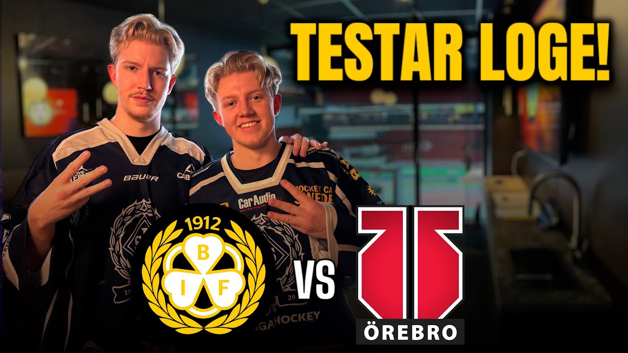 TESTAR LOGE! BRYNÄS vs ÖREBRO (1 feb 2025)