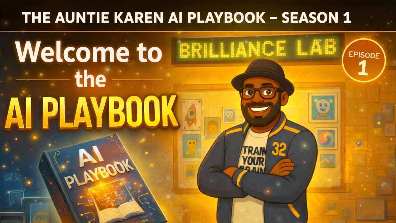 Welcome to the AI Playbook | Episode 1: AI Is Not Here to Replace You  by Auntie Karen
