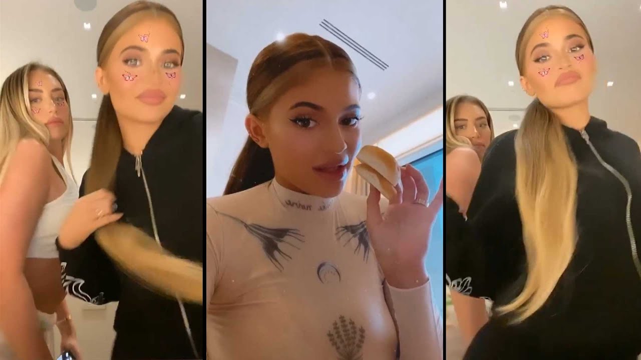 Watch Kylie Jenner and BFF Stassie Drink Tequila and Hang With Travis Scott!