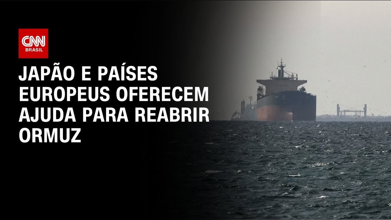 Europa e Japão podem ajudar com esforços para garantir passagem em Ormuz | CNN 360°