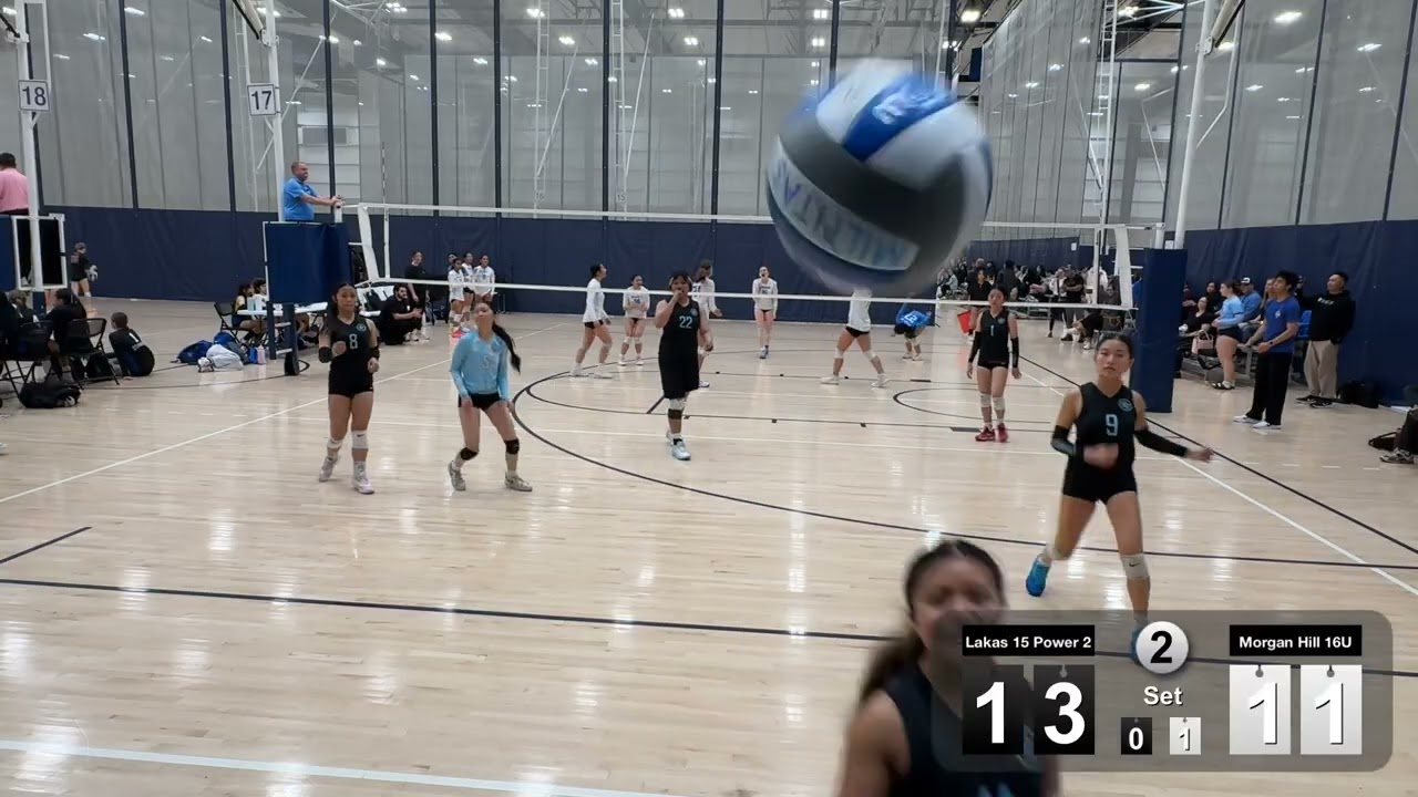 Lakas 15 Power 2 vs Morgan Hill 16U (2nd set)