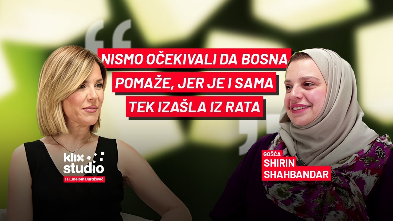 Sirijka Shirin Shahbandar ostvarila san: Nismo očekivali da Bosna pomaže, ali radi sjajan posao