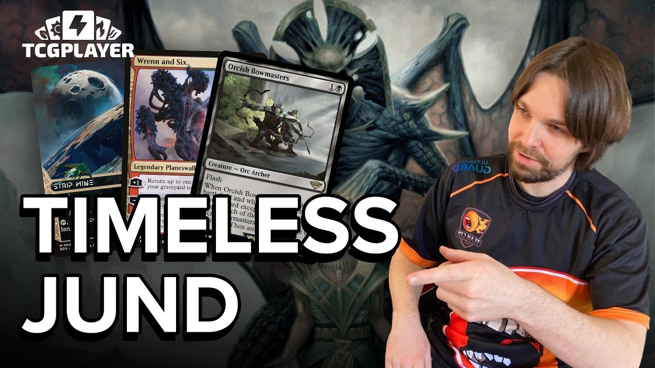 Сможет ли Рид Дьюк покорить формат Timeless в MTG с колодой Jund?