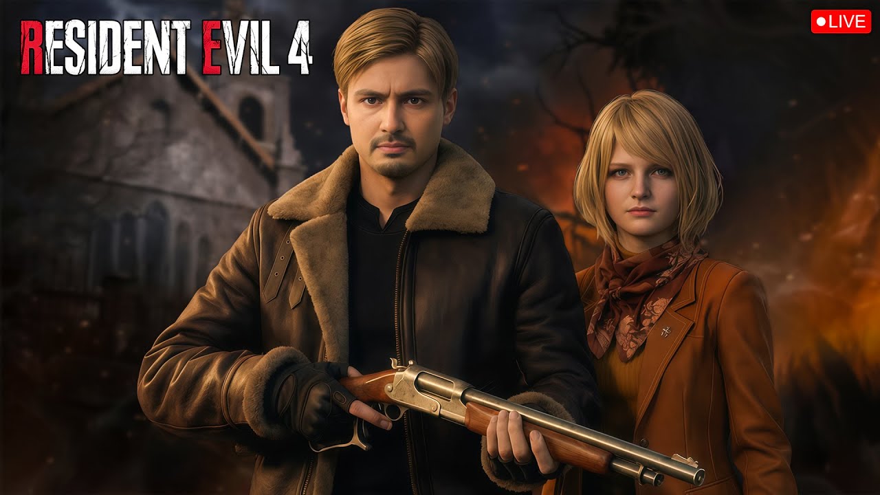 PLAYING HIDE AND SEEK WITH ASHLEY 😂 | RESIDENT EVIL 4 REMAKE 🧟‍♂️ | LIVE PART 3 #residentevil #re4