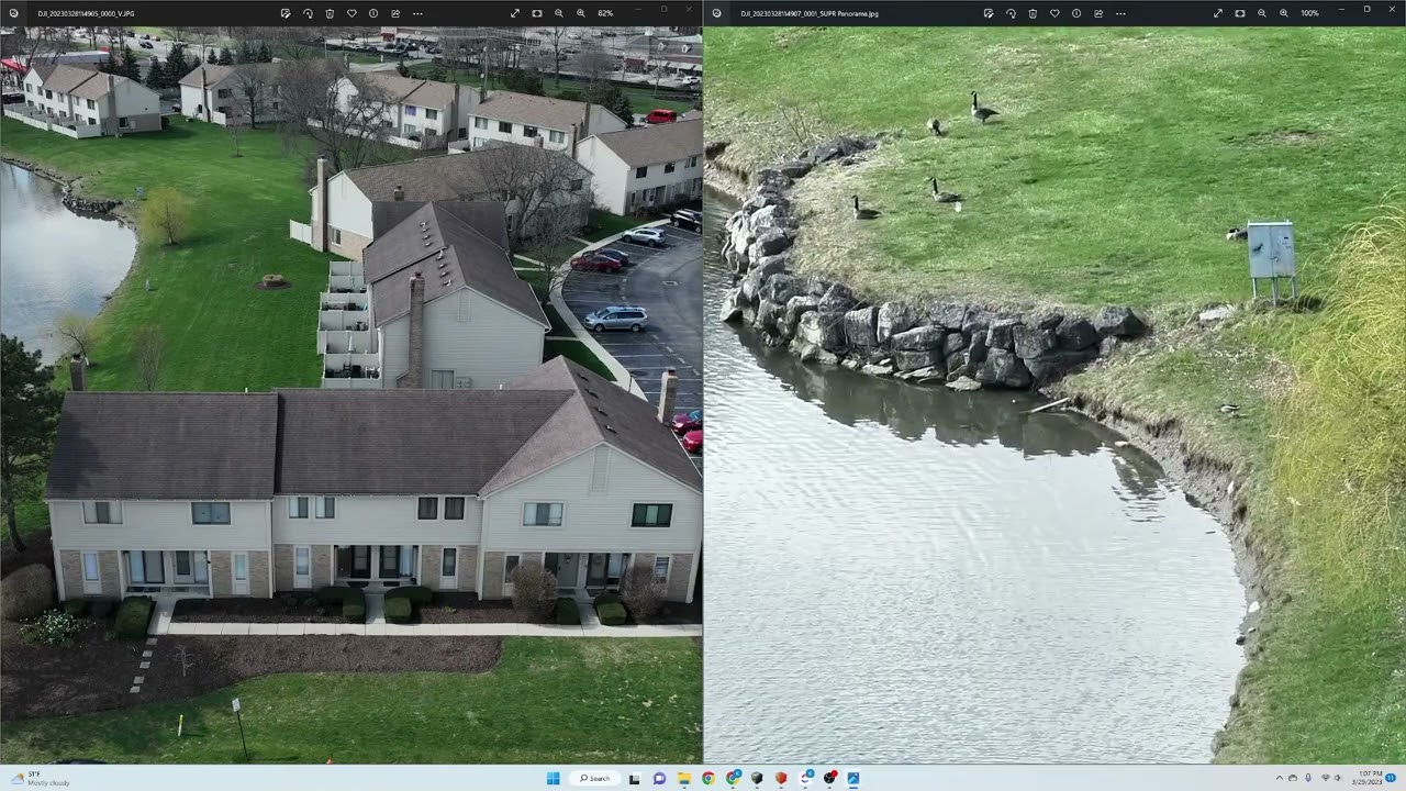 Mavic 3 Enterprise - High Res Grid - GSI Vs DJI
