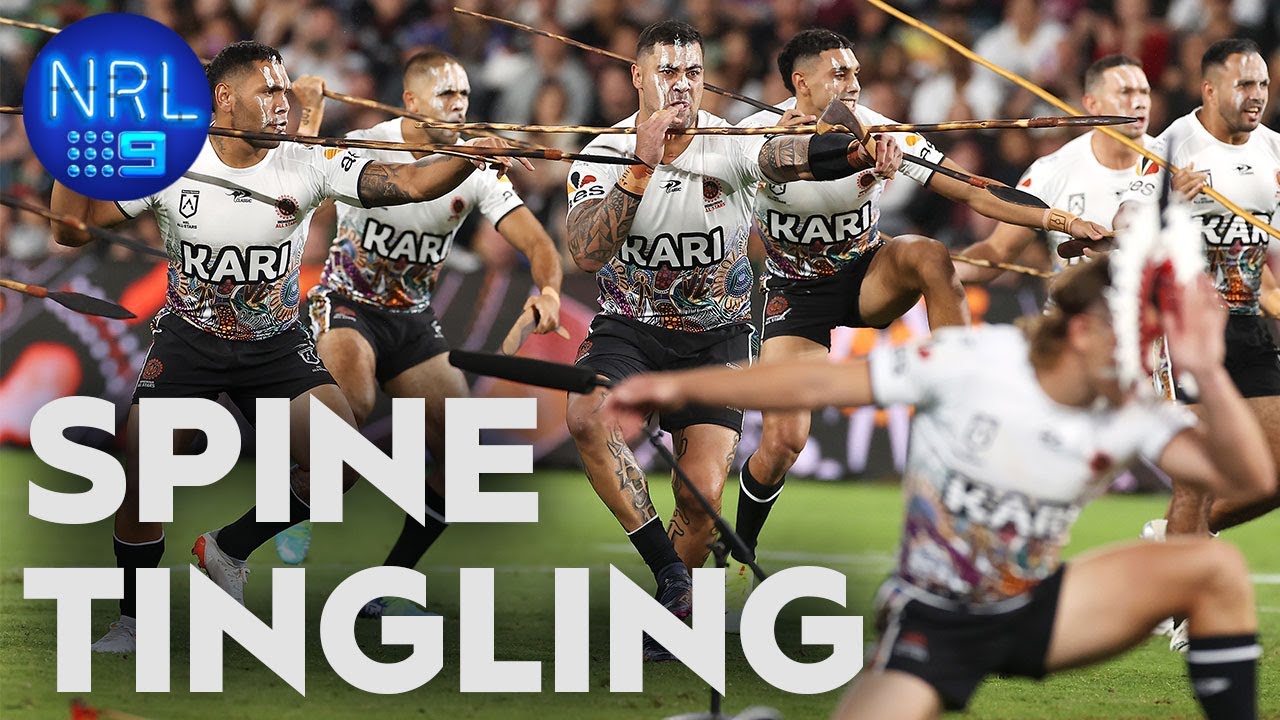 Electric War Cry and Haka ignite huge NRL crowd | NRL on Nine