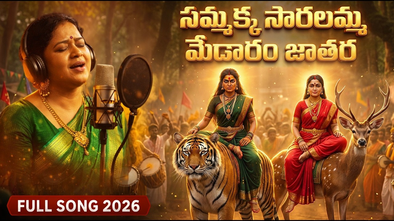 Medaram Jatara 2026 | Sammakka Saralamma Devotional Songs & Glimpses | Asia's Largest Festival
