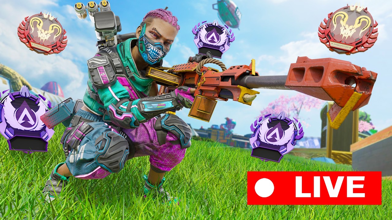 [LIVE] ❄️ RANKED GRIND LOBBY MASTER APEX LEGENDS ❄️