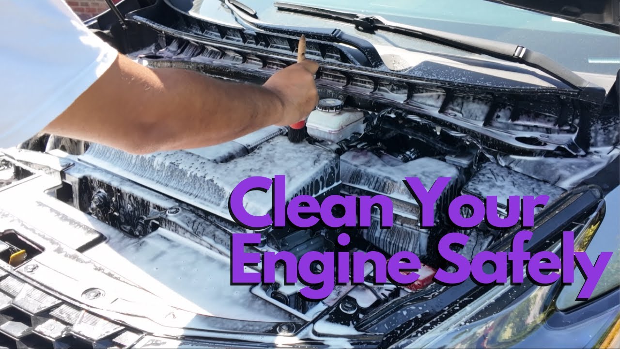 How to Wash Your Engine Bay Tutorial