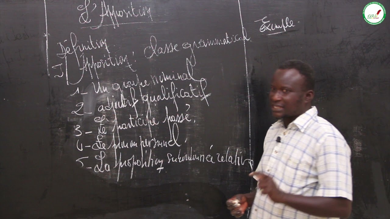 Cours - Sixième - Français : L'Apposition / Suite 1 / M. NGOM