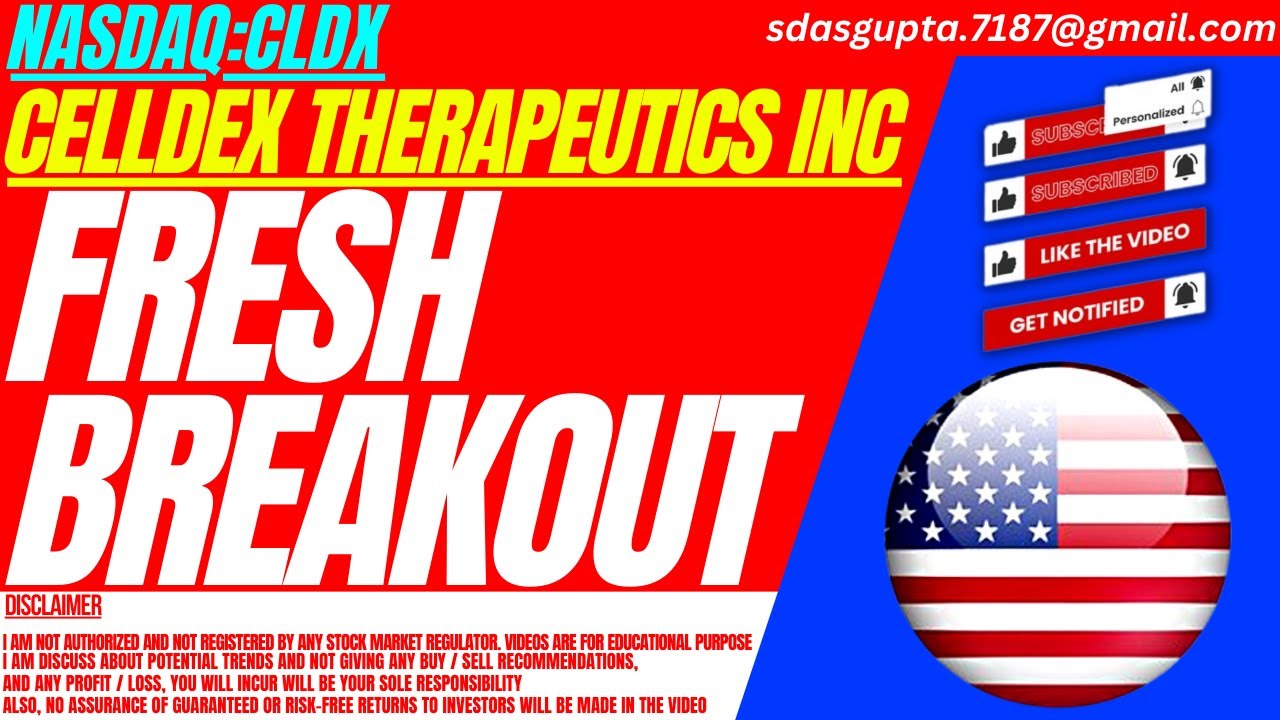 CLDX STOCK : FRESH BREAKOUT | CELLDEX THERAPEUTICS STOCK
