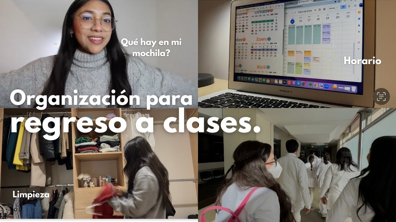 ORGANIZÁNDOME PARA EL REGRESO A CLASES EN MEDICINA 🩺  Carola MedStudy