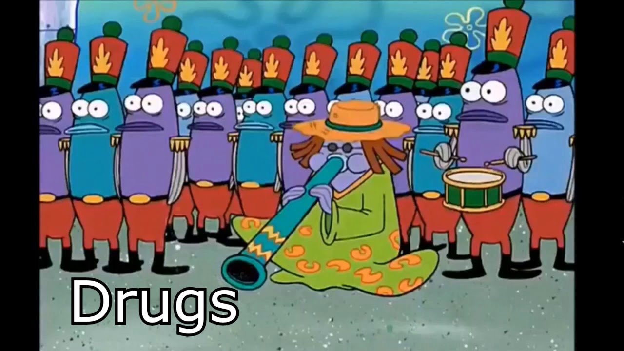 High School Portrayed By SpongeBob