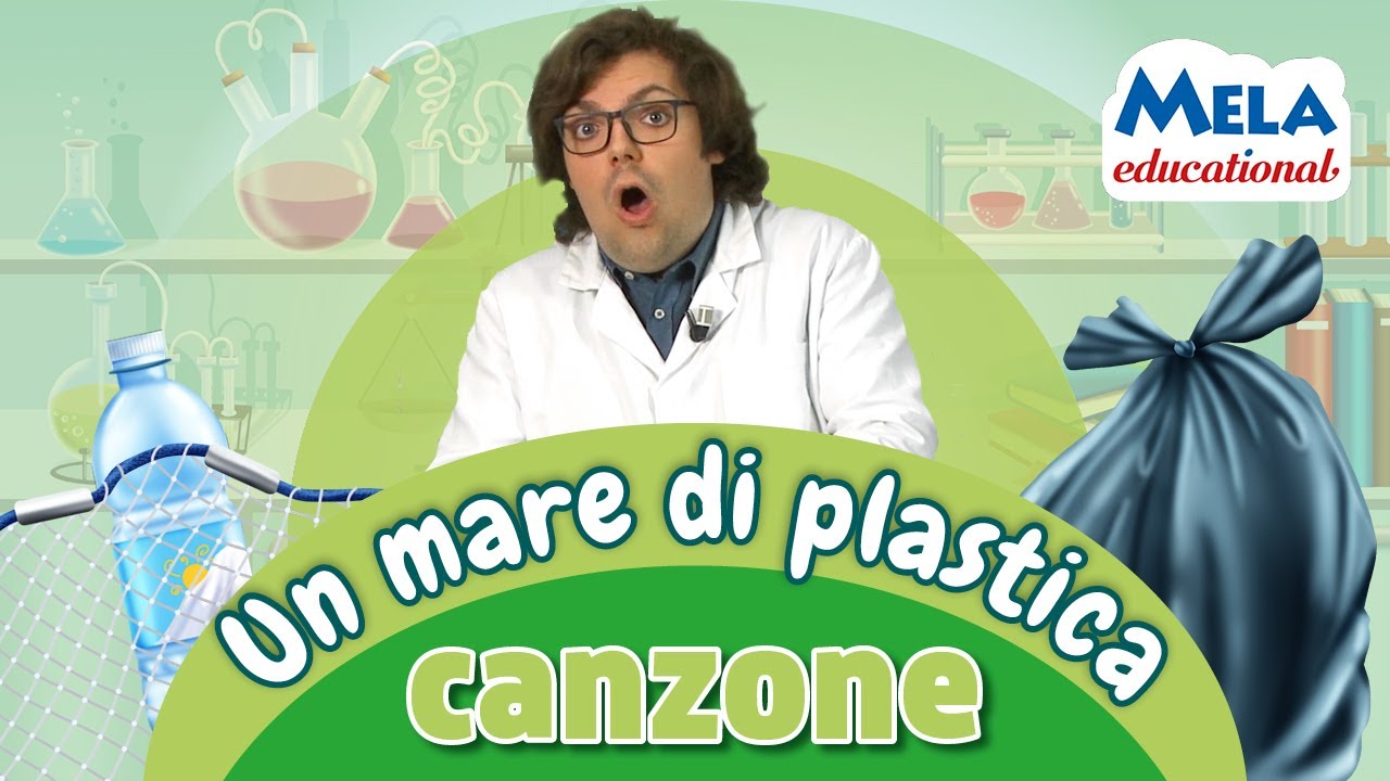 Mare di plastica - canzoni per bambini - Renato lo scienziato canzone @MelaMusicTV ​