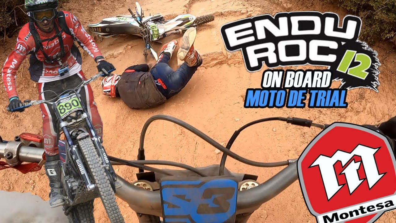 On Board Enduroc 2022 | En MOTO DE TRIAL 🔥 (Montesa 4RT 260CC)