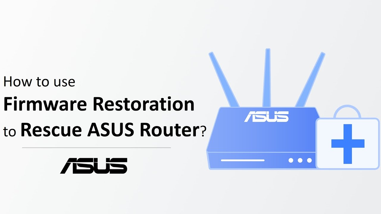  Как использовать восстановление прошивки для восстановления роутера ASUS?