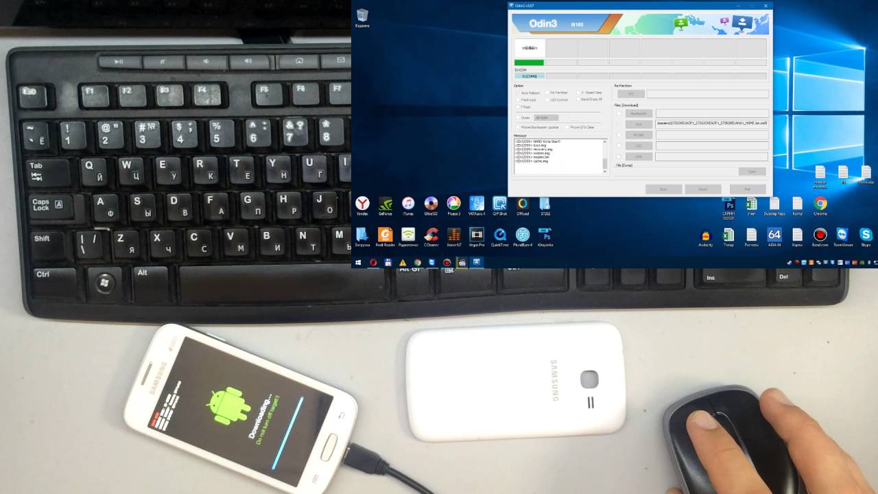 Samsung S7262 Прошивка (как прошить телефон)