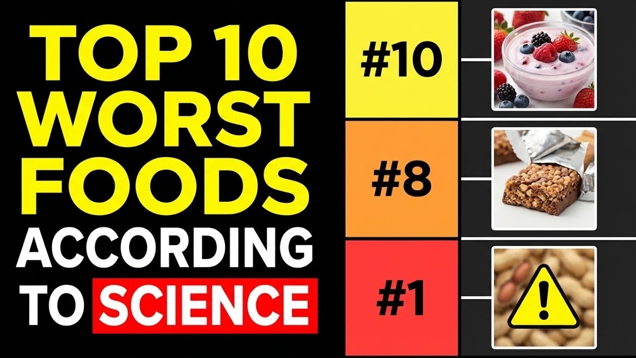 List of 10 Worst Foods According to Science