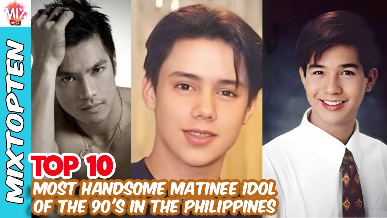TOP 10 MOST HANDSOME FILIPINO MATINEE IDOL OF THE 90'S #trending #philippines #celebrity