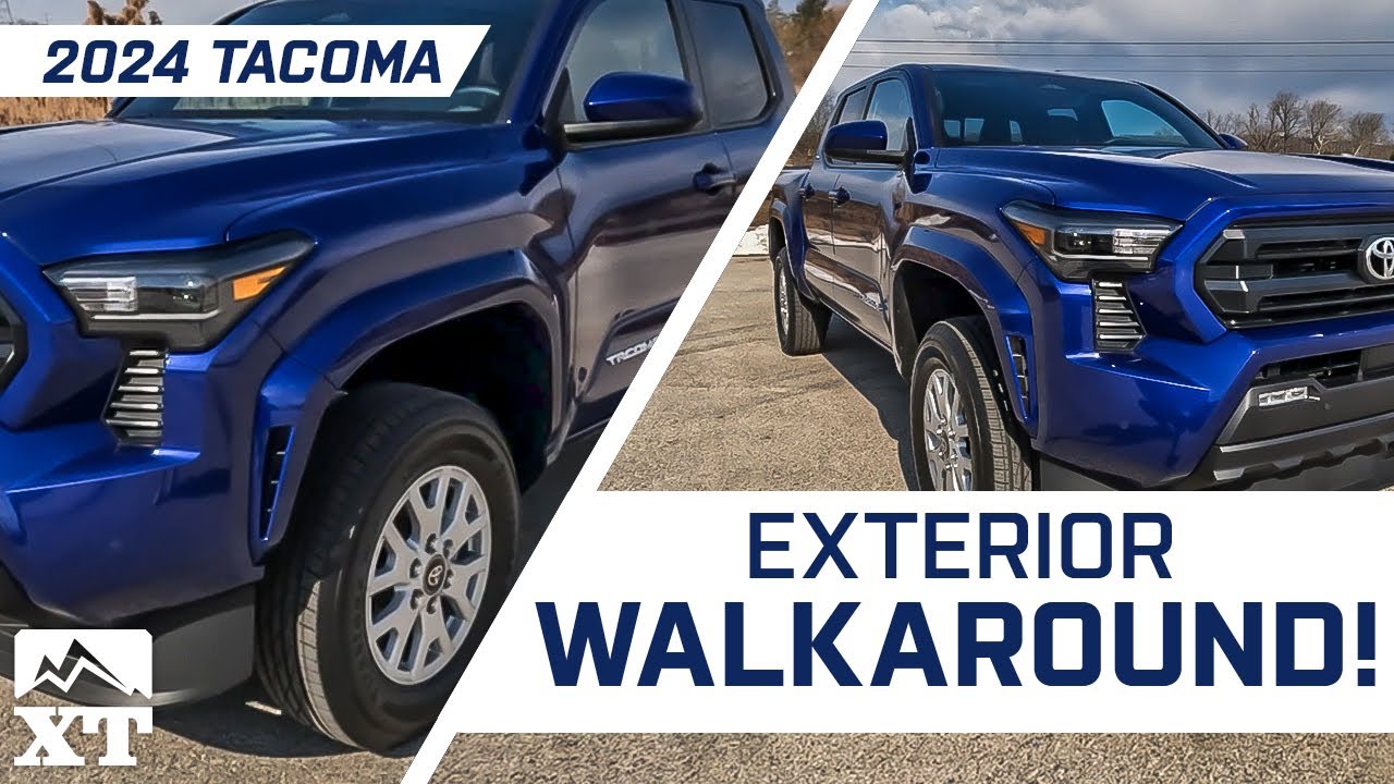 What's New on the Exterior of our 2024 Toyota Tacoma?