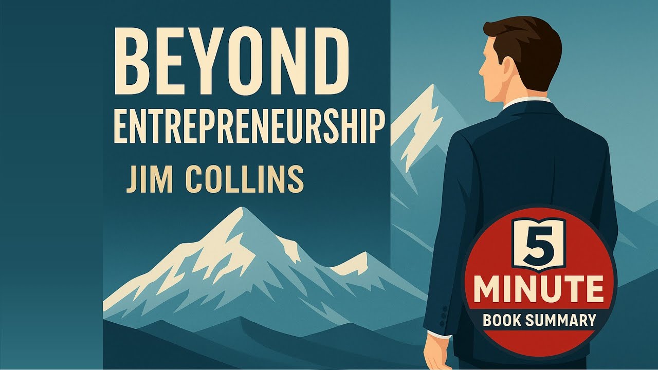 Beyond Entrepreneurship by Jim Collins | 5 Minute Book Summary