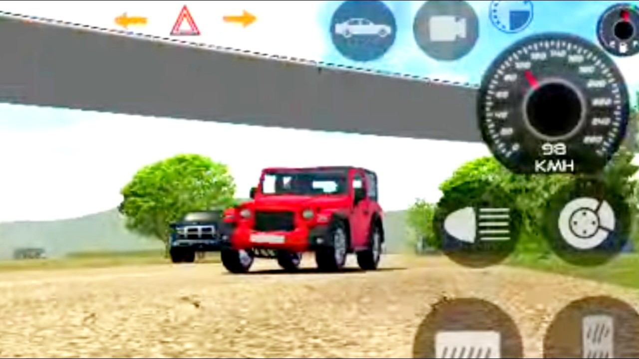 indian Modified THAR Game Live | Off-Road King Ya Accident Machine? #Shorts